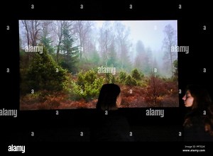 Tate Britain. London. UK 24 Sept 2018 - Charlotte Prodger - She works predominantly with moving image, sculpture, writing and performance. Her work explores issues surrounding queer identity, landscape, language technology and time Four Turner Prize shortlisted artists' work on show at Tate Britain. The prestigious Turner Prize, one of the best known prizes for visual art, returns to Tate Britain this year. Credit: Dinendra Haria/Alamy Live News Stock Photo - Alamy