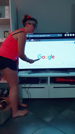 Home Interaction with Google Search Video