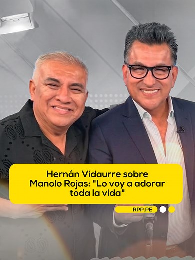 Dolor por Manolo Rojas: Hernán Vidaurre recuerda a comediante