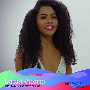 5.1K views · 165 reactions | Conheça Natali Vitória - Miss Roraima Be emotion 2019 , a representante de Roraima. Estudante de medicina veterinária, Natali é a primeira negra a conquistar o título de Miss Roraima Be Emotion . Clique aqui para ver o vídeo completo https://bit.ly/2K2GRtZ ✨ #missroraimabeotion #missroraimabeemotion2019 #missbrasilbeemotion #missbrasilbeemotion2019 Be Emotion Polishop | Mega Studio Be Emotion | Facebook