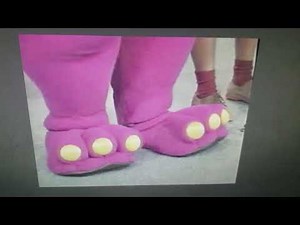 Barney's Feet Getting Tickled 0126