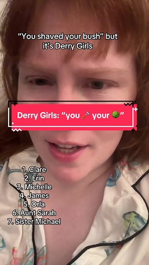 the way this could plausibly be a whole subplot too 💀 #derrygirls #northernireland #accentchallenge #derry #voiceacting