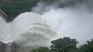 BEAUTIFUL View Of Srisailam Dam #srisailam | Raiteraju YT