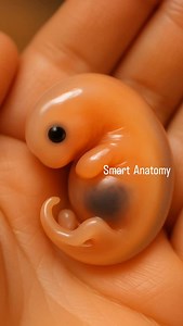 At just seven weeks, the embryo is no bigger than a blueberry. #pregnancy #pregnant #baby ##Maternity #foetus #Embryo | Asher Asher