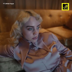 Could not be more obsessed with Billie Eilish's all-new look for British Vogue 😍✨ | MTV UK