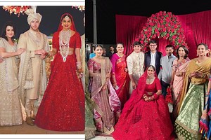 हूबहू प्रियंका चोपड़ा जैसा लहंगा पहन दुल्हन बनी 'दंगल गर्ल', देखें बबीता के शादी से मेहंदी तक के लुक