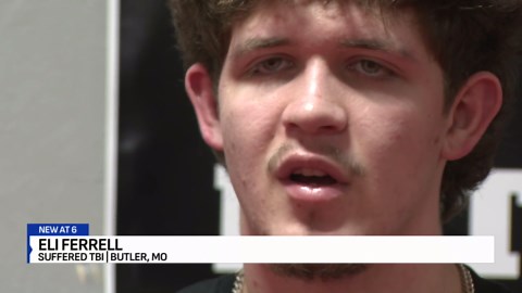 Butler High School senior takes the mat again after traumatic brain injury