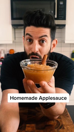 This is the Homemade Applesauce I used to make Apple Pie Dip 🍏🍎 #homemade #easyrecipes #applesauce #pie #fallseason #reels | Josh Elkin