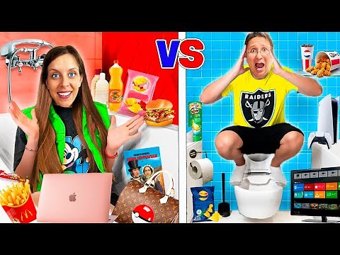 🌊 AM făcut INUNDAȚIE⏰ 24 de ORE în BAIE 🛀 CHALLENGE - Partea 2