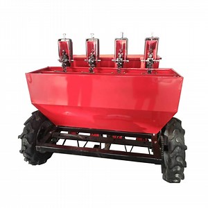 [Hot Item] Fertilizing Sweet Potato Planter 3 Point Hitch Mini Tractor 4 Rows Potato Planter