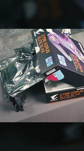 Go Elite with Z790 AORUS ELITE X AX Motherboard! #AORUS #GIGABYTE #Z790 #pcbuild #pc | AORUS