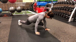 Double reptile one leg push ups (alternating). See how many you can do in 1 min! 🐍🦎 #challenge #hiit #reptilepushups | Athlean-XX for Women