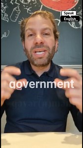 How do you pronounce 'government'? | Speak English with Dr. Audai