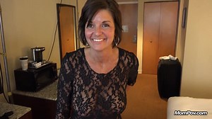 Country MILF Takes Facial