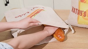 2 Pack Bread Bags for Homemade Bread, Personalized Linen bread bags with Plastic Liner, Reusable Food Storage, Housewarming, Wedding Gift, Storage for Artisan Bread