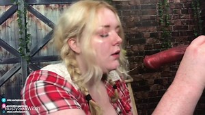 Teen Farm Slut BJ, Fuck, Doggy Style - BustySeaWitch