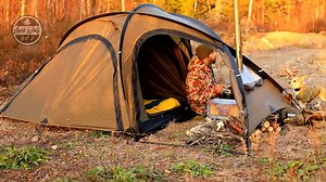 124K views · 5.2K reactions | Hot Tent Camping In Cold Temperatures | Lonewolf 902 | Facebook