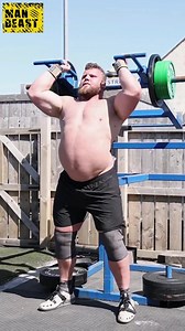 1.2K views · 136 reactions | Just 190kg for 10 reps for your birthday...beats blowing candles out.....Albatross  | Man Beast Strongman Events | Facebook