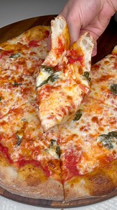337K views · 3.9K reactions | Regular with basil pleaseTry my easy same day dough recipe, it’s the pinned post on my page! DM me your pizza pics to be featured in my storiesSubscribe to my Patreon for step by step tutorials of my home-oven-pizzas離Link in bio #pizza #food #asmr #mukbang #recipe | pizzofart | Facebook