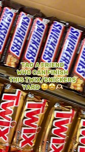 Look no further than Twix and snickers yard bars, now available in an 18-count pack!🤤 #nishlan #nishlanfoodlife #twixyard #snickersyard #cheapestchocolateintown | Nishlan Foodlife