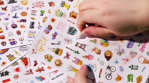 BESARME Seasonal Planner Stickers, 1000+ Calendar Stickers Monthly Holiday Sticker for Women Adults Scrapbook Sticker for Calendar Easter Gifts Easter Basket Stuffers
