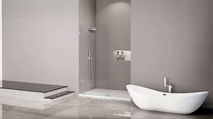 Frameless Fixed Shower Screen 36" W × 78" H, Shower Glass Panel, 5/16"(8mm) SGCC Clear Tempered Glass Shower Door,Matte Black