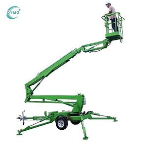 [Hot Item] 10m-22m Telescopic Spider Towable Boom Electric Sky Lift Trailer-Mounted Boom Lift