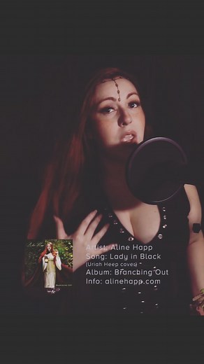 28K views · 678 reactions | Hello, guys! I’m happy to share with you my cover of the classic Folk Rock song Lady in Black by the amazing Rock band @uriahheepofficial . This song is part of my first solo album Branching Out : a Fantasy Celtic Rock album where you can find Celtic/Folk versions of Rock and Metal songs and original songs too! Listen now on all streaming platforms!  ✍ on my official website! #fantasy #medieval #alinehapp #rock | Aline Happ | Facebook
