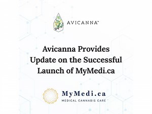 Avicanna Provides Update on the Successful Launch of MyMedi.ca