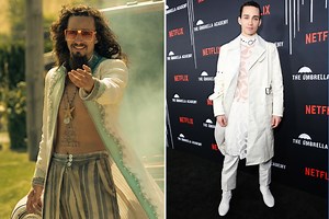 The Umbrella Academy's Robert Sheehan loves 'all the nudity' as Klaus