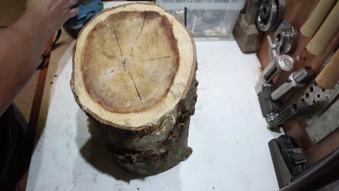 Woodturning - A bit of Blue