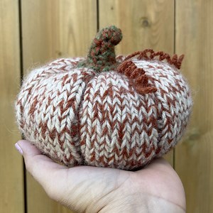 Pumpkin From Stush PDF Knitting Pattern/wool Pumpkin/home Decor - Etsy UK