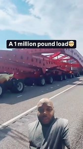 One million pound load 👀 🎥 iamlarrycothran #trucking #oversizedload #heavyload #truckinglife #cdl #cdllife #cdldriver #otr #truckingvideo #bigrig #bigrigs #18wheeler #truckingworld #truckingaround | CDL Job Now