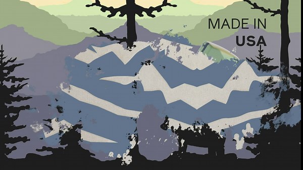 Zippo Armor Antique Silver Mountain Design