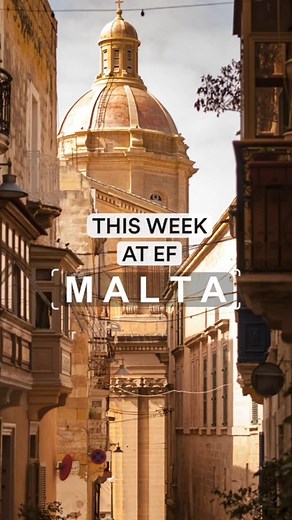 Um gostinho do que é viajar e fazer intercâmbio em Malta com a EF 😉 #efbrasil #malta #efmoment #intercambio #intercambiodeferias #vacation #euroupe #viagem #internacional #inglês | EF Brasil - Intercâmbio