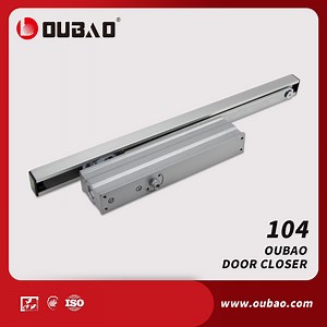 [Hot Item] Fireproof Aluminum Hardware Door Accessories Hydraulic Adjustable Concealed Door Closer 104A