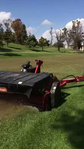 Fairway aerification & the Toro pro core processor