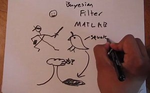 tutorial recursive bayes with MATLAB example part2- by Student Dave