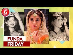 Funda Friday: Juhi Chawla was crowned Miss India (1984) by a legendary actress - Guess Who?