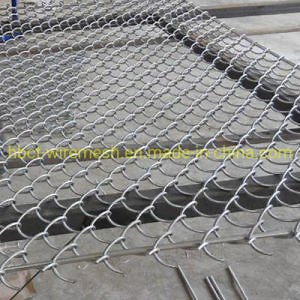 [Hot Item] Chain Link Fence Hot-DIP Galvanized Farm Fence Good Quality PVC Coated