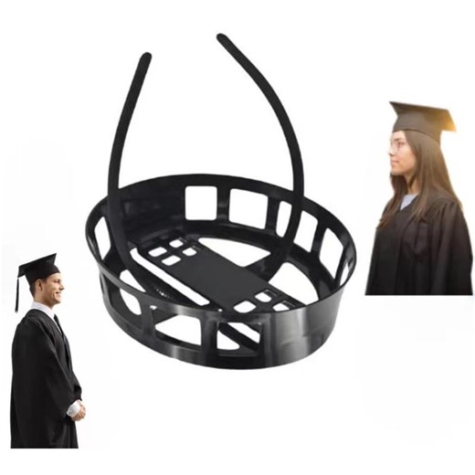 Adjustable Graduation Cap Fixed Headband Inserted Into Upgraded - TikTok Shop