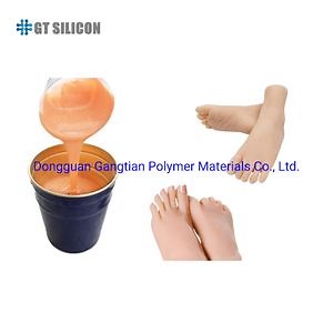 [Hot Item] High Quality RTV Platinum Silicon Rubber Additive Cure Silicone Rubber for Prosthesis Parts Human Body Parts Hand Foot Life Casting