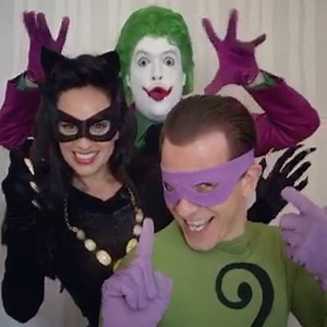 2.3K views · 246 reactions | Catwoman  Joker & the Riddler are taking over Comic-Con International #SDCC2017 | Valerie Perez | Facebook