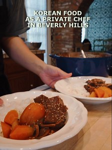 Beverly Hills Private Chef: Lean Kalbi Jjim Recipe