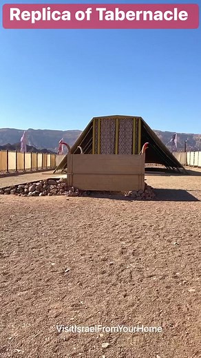 Replica of Tabernacle in the middle of the desert Timna Park Eilat Israel 🇮🇱 | Visit Israel From Your Home