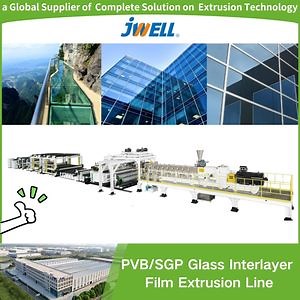 [Hot Item] Jwell High Quality PVB/Sgp Glass Interlayer Film Extrusion Line