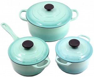 [Hot Item] Enameled Cast Iron Cookware Set with Casserole Fryingpan
