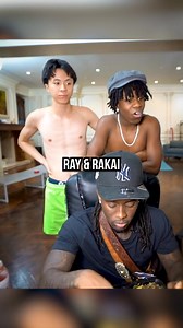 Ray Pulled Out Rakai's Fake Dreads 🤣 #rakai #ray #rayasianboy #kai | Ray Asian Boy