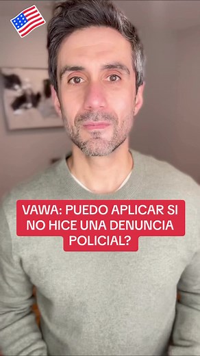 VAWA: PUEDO APLICAR SI NO HICE UNA DENUNCIA POLICIAL? Contáctanos a Nuestros Números NYC ➡️ 332-330-9442HOUSTON➡️713-839-0639WhatsApp 📲 332-330-9433 #abogadosebastiansimon #abogadolatino #immigrationlawyer #abogadodeinmigracionennewyork #houstonimmigrationlawyer #newyorkimmigrationlawyer #abogadodeinmigracion #comunidadlatina #immigrationreform#immigrationnews #dominicanosenusa #newyorklawyer #chilenosenusa #venezolanosenusa🇺🇸#greencard #inmigrantes #colombianosenusa #latinosennewyork #latino