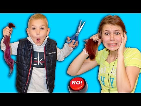 I Cut My Sister's Hair! Birthday Boy Controls Our Day! Can't Say No For 24 Hours!